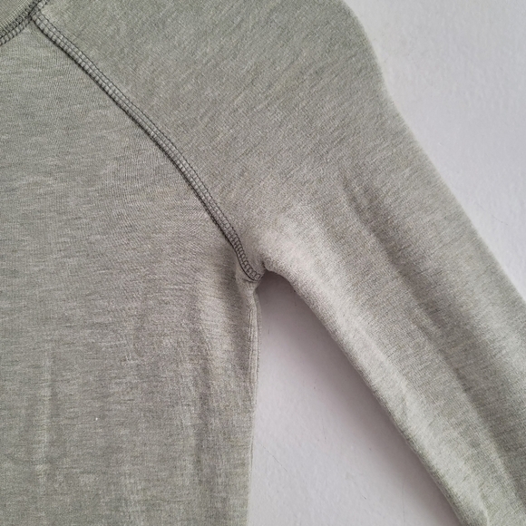 Urban Outfitters BDG XS Green Long Sleeve Skater Dress Fit Flare Casual Mini - Picture 6 of 10